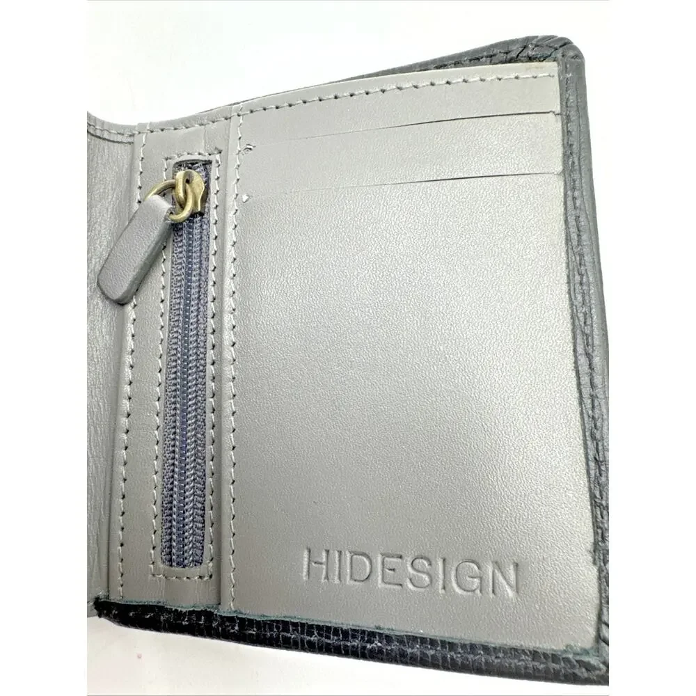 Hidesign EE Uranus W3 RF Black/Grey Bi-Fold Wallet